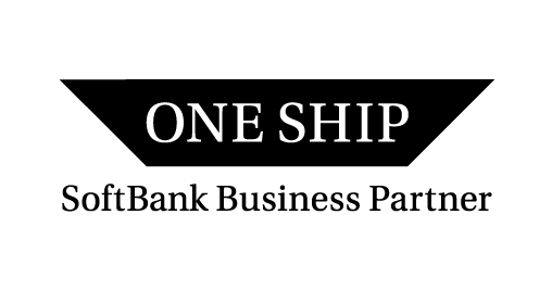 ロゴ：SoftBank Business Partner ONE SHIP